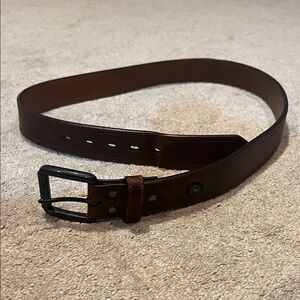 Ariat Dark Brown Leather Belt